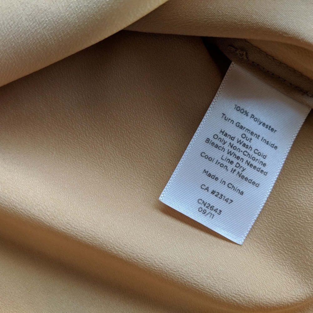 ‼️ Talbots Gold Top with Rhinestones Size XS - Picture 7 of 8